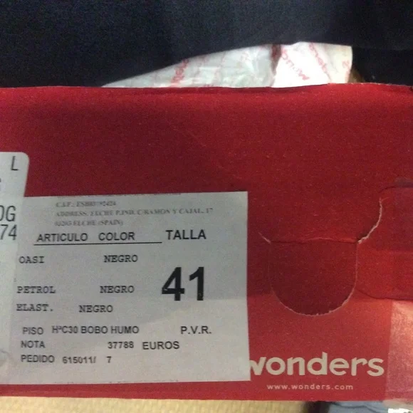 Wonders Womens Shoes Size 11 41 Made in Spain - Picture 7 of 8